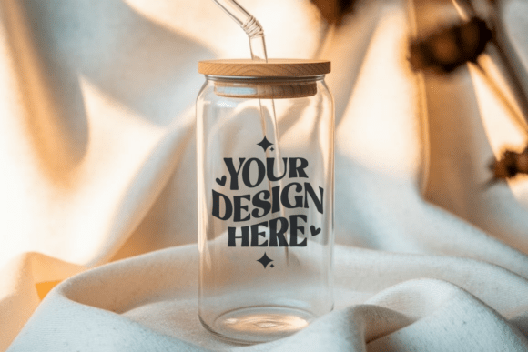 16oz Libbey Can Glass Mockup 1 — Product Mockups