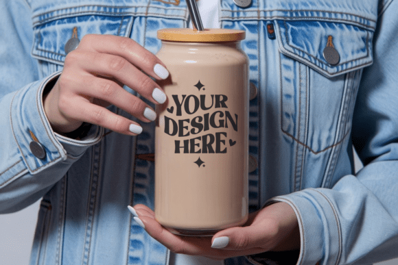 16oz Libbey Can Glass Mockup 2