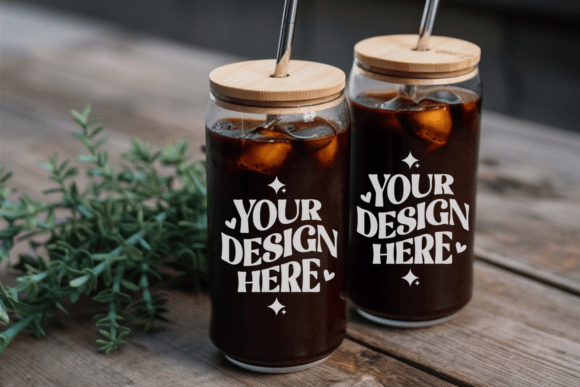 16oz Tow Glass Can Mockup 1 — Product Mockups