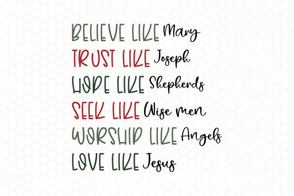 Christian Christmas Scripture Design for Crafts