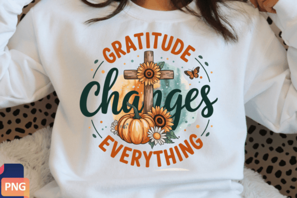 Christian Fall Sublimation T-shirt PNG Illustrations