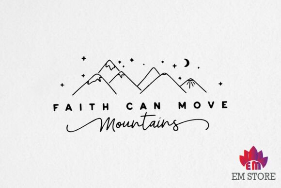 Faith Can Move Mountains – Christian Crafts
