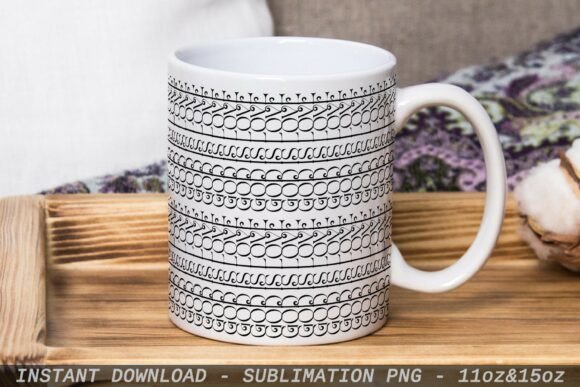 Hidden Bible Verse Mug Wrap PNG for Crafts