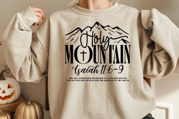 Holy Mountain SVG for Crafts & Faith Projects