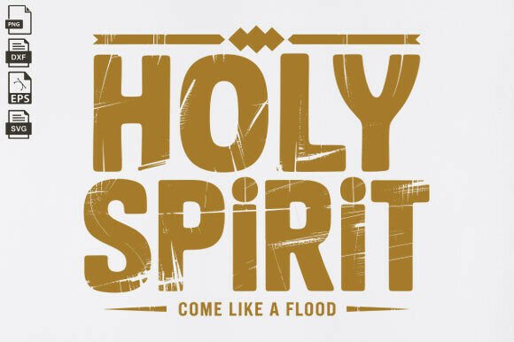 Holy Spirit Printable: Christian Crafts for Branding