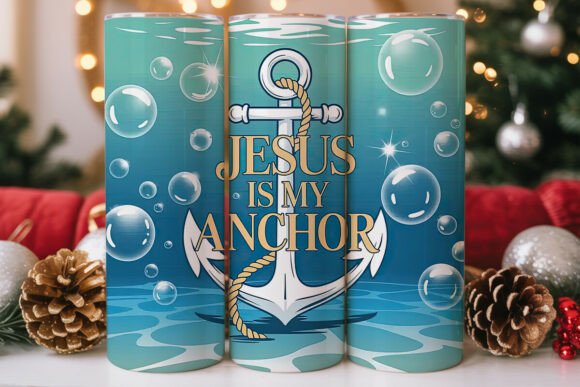 Jesus Is My Anchor Tumbler Wrap