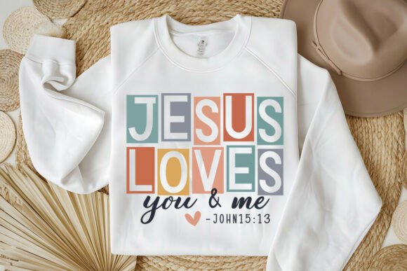JESUS LOVES YOU ME BOHO JESUS SVG PNG for Crafts