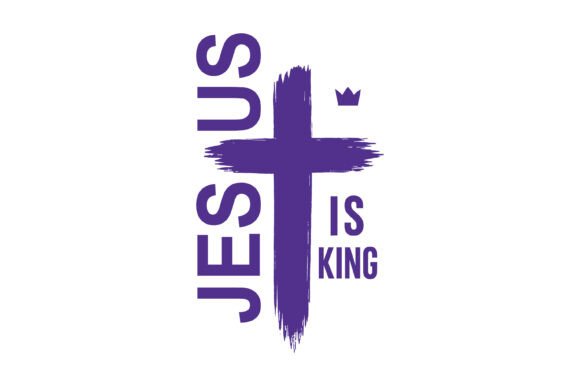 Jesus Reigns As Eternal King Print Templates