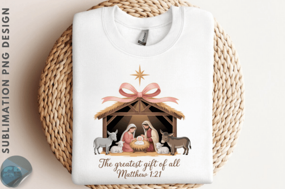 Nativity Christmas PNG — Christian Illustrations